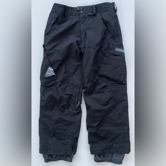 BURTON Men's Black Snowboarding Pants Cargo Pants Size XL - Picture 1 of 12